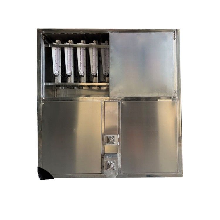 22*22*22mm Ice Cube Size دستگاه یخ مکعب صنعتی با سیستم کنترل میکرو کامپیوتری