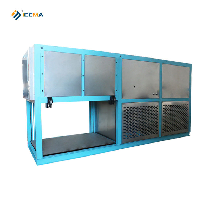 ماشین ساخت بلوک یخ اتوماتیک 2T با عمر طولانی و قدرت کمپرسور 11kw