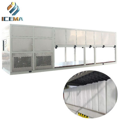 قیمت مناسب دستگاه یخ ساز بلوک صنعتی آب شیرین 10T 10000 کیلوگرم 10T/24H آنلاین