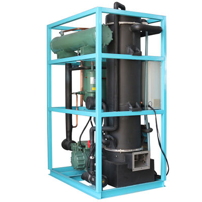قیمت مناسب 4.6 قدرت نصب شده 22mm * 22mm * 22mm یخ اندازه و 755kg ماشین وزن لوله یخ ماشین آنلاین