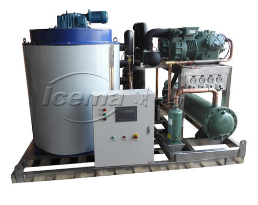 قیمت مناسب چین 50 تن/روز ماشین یخ یخ یخ کنتینری شده برای خنک کردن با قیمت کارخانه آنلاین