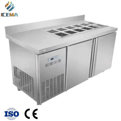 قیمت مناسب یخچال میز کار 340 لیتری برای غذای تازه R134A R22 آنلاین
