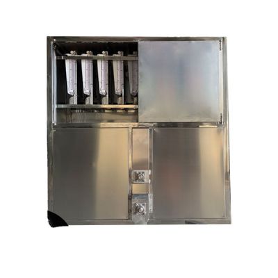 قیمت مناسب 22*22*22mm Ice Cube Size دستگاه یخ مکعب صنعتی با سیستم کنترل میکرو کامپیوتری آنلاین
