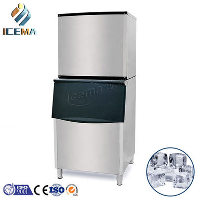 قیمت مناسب ظرفیت ذخیره یخ 250 کیلوگرم ماشین یخ مکعب تجاری برای رستوران بار خنک کننده خانگی آنلاین