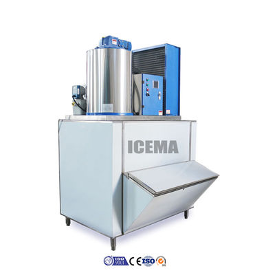 قیمت مناسب ماشین یخ فروشی صنعتی ICEMA 1T با ظرفیت خنک کننده 2.1kw آنلاین