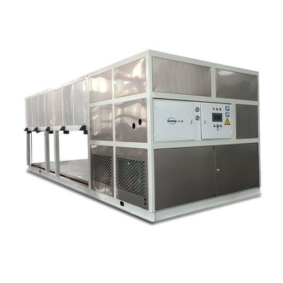 قیمت مناسب طراحی 15 تن ماشین صنعت یخ سازی بلوک خنک کننده مستقیم یخ B 320x120x800 میلی متر آنلاین