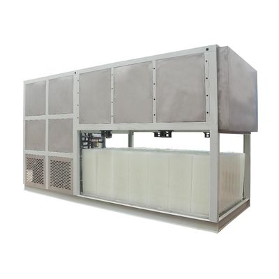 قیمت مناسب دستگاه تولید یخ صنعتی 5 تن با خنک کننده مستقیم و یخچال R404A / R22 آنلاین