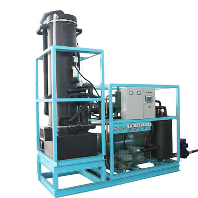 قیمت مناسب 15 تن دستگاه یخ لوله ای آب اتوماتیک / condenser تبخیر برای صنعت نوشیدنی آنلاین