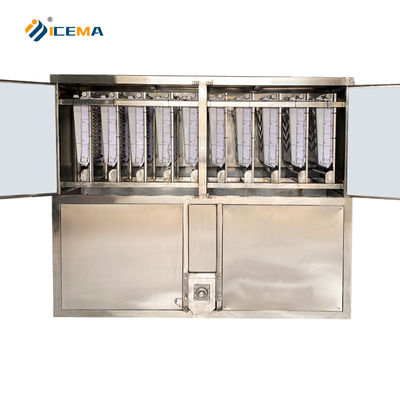 قیمت مناسب ماشین ساخت یخ اتوماتیک 3T 300KG برای خط تولید یخ کریستال مکعب آنلاین
