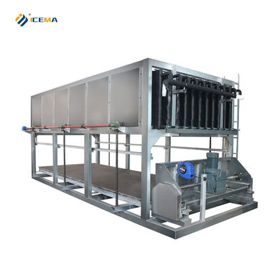 قیمت مناسب 15T / 20T ماشین ساخت بلوک یخ تولید بالا و کمپرسور Bitzer / Hanbell برای تولید آنلاین