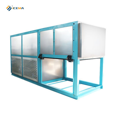 قیمت مناسب ICEMA اتوماتیک 2T تولید کننده ماشین یخ بلوک برای صنعت دیگر ظرفیت ذخیره یخ آنلاین