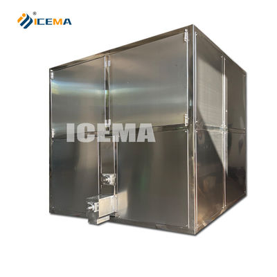 قیمت مناسب 2T یخ مکعب ماشین صنعتی 1860W یخ ساز کریستال برای ذخیره یخ 2TON سود آنلاین