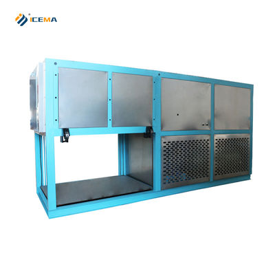 قیمت مناسب ماشین ساخت بلوک یخ اتوماتیک 2T با عمر طولانی و قدرت کمپرسور 11kw آنلاین