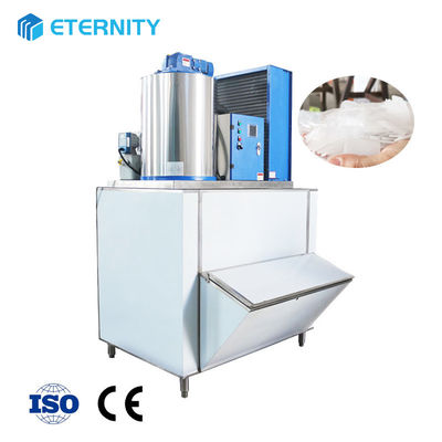 یخ ساز تجاری آب شیرین فلیک یخ ساز کوچک فلیک یخ ساز کارخانه یخ پولکی برای استفاده در هتل